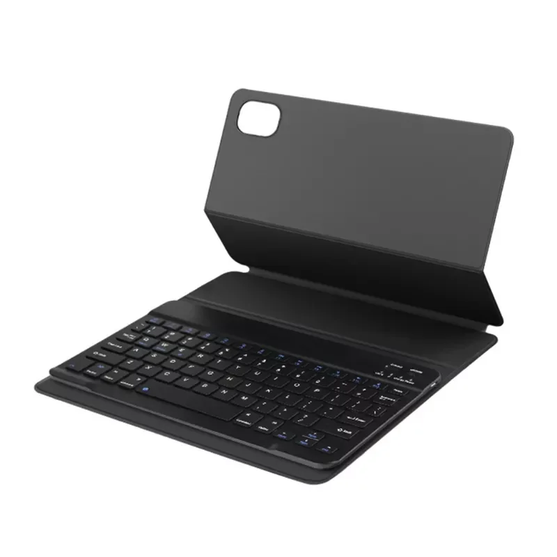 Чехол для XiaoMi Mi Pad 5pro/ Mi Pad 5 Tablet Bluetooth-совместимая беспроводная клавиатура с сенсорной панелью и кожаным чехлом