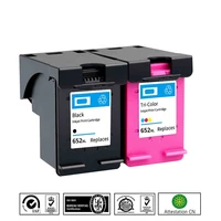 new befon remanufactured hp 652 652xl hp652 ink cartridge replacement for deskjet 1115 1118 2135 2136 2138 3635 3636 3638 3838