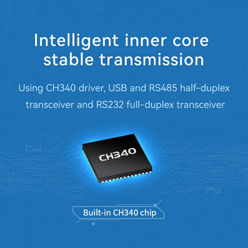 Промышленный преобразователь USB в RS485 RS232 обновленная защита совместимость