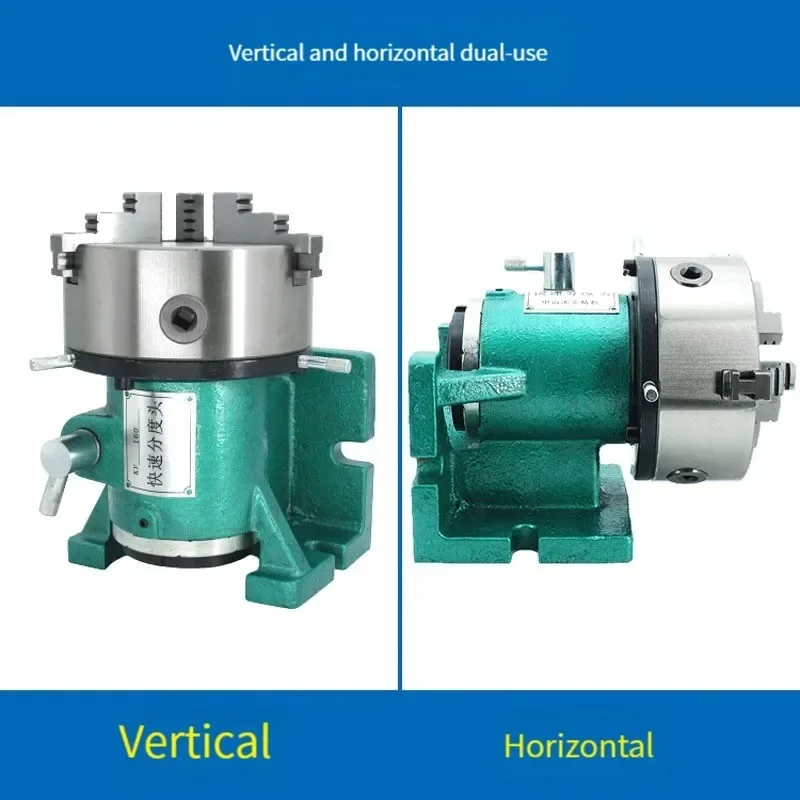 5-дюймовый 6-дюймовый быстродействующий фрезерный станок с индексирующей