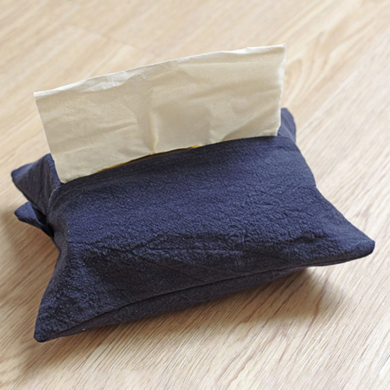 

Tissue Box Cloth Home Car Napkin Paper Container Cute Paper Towel Napkin Case Pouch For Home Decoration