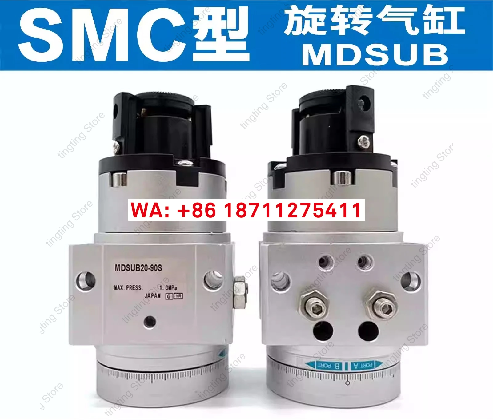 Фото Оригинальный поворотный цилиндр SMC типа Blade MSUB/MDSUB/MSUA MDSUA/1/3/7/20-90S-180S №3