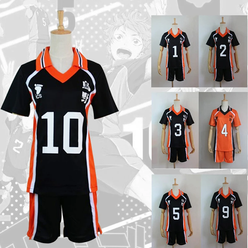 Haikyuu Karasuno Syouyou Hinata Shoyo Kageyama Tobio школьная форма косплей костюм Haikiyu волейбольная