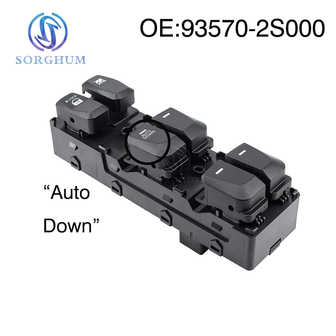 

Sorghum For Hyundai IX35 TUCSON 10-15 Electric Power Master Window Lifter Regulator Control Switch Button 935702S000 935712S000