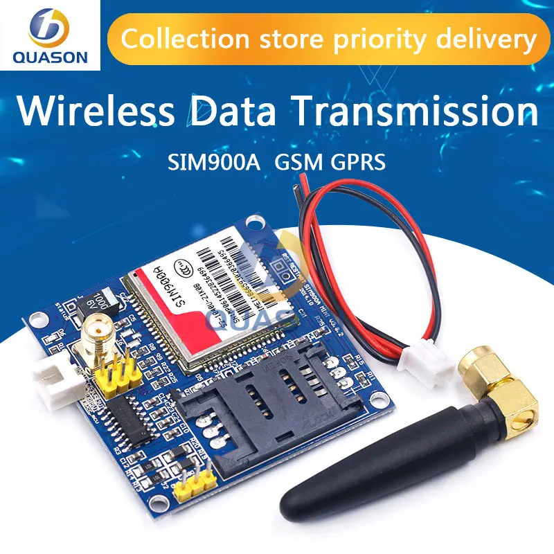 SIM900A SIM900 MINI V4.0 беспроводной модуль передачи данных GSM GPRS комплект платы с антенной C83