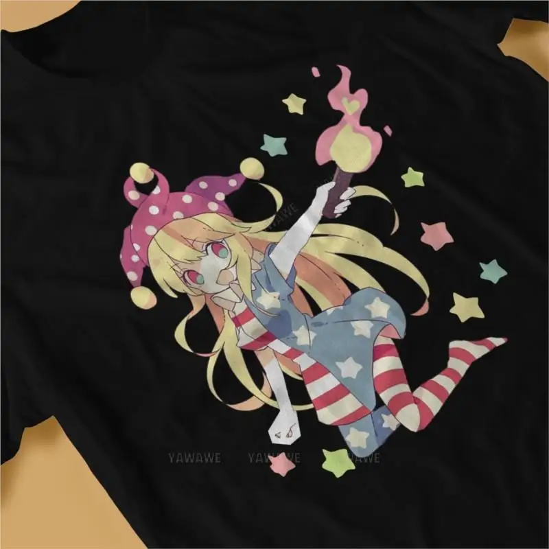 Touhou Project Game футболка для мужчин Классическая с круглым вырезом из чистого хлопка