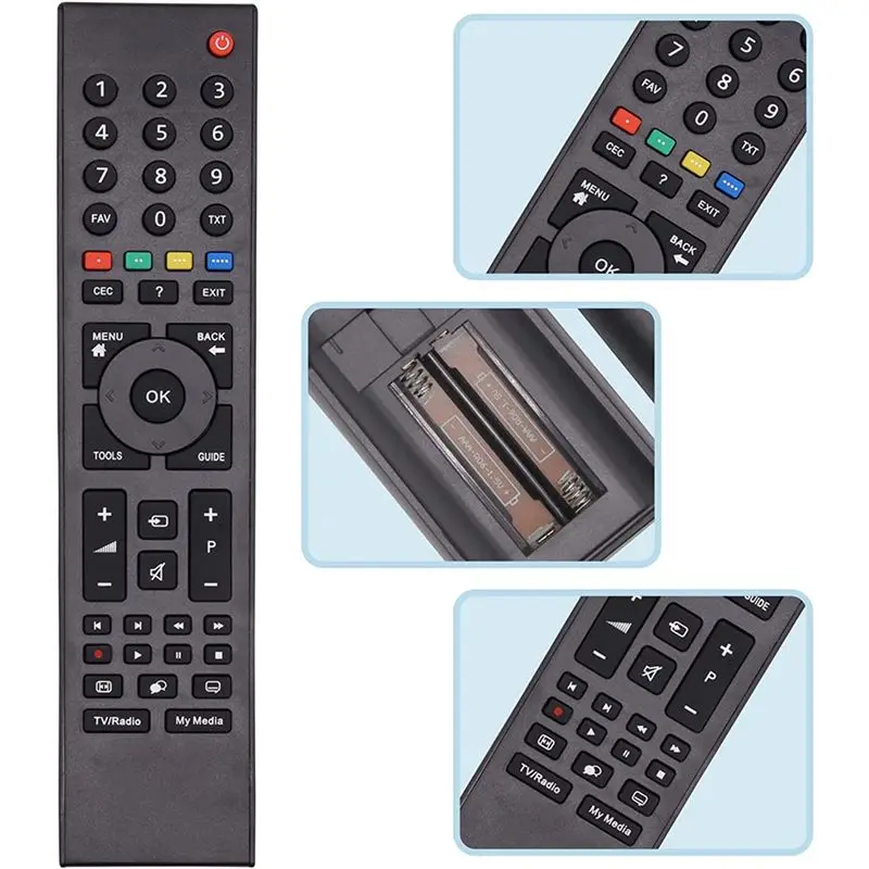 Фото Сменный пульт дистанционного управления Y23A для Grundig RC3214801 03, пульт дистанционного управления для телевизоров Grundig, пульт дистанционного управления для Smart TV Grundig P7187 №4