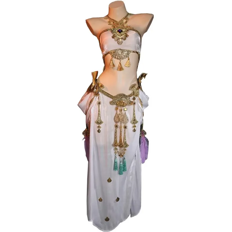 FINAL FANTASY XIV Thavnair Косплей Костюм Женская Игровая Униформа Сексуальный Танцовщицы