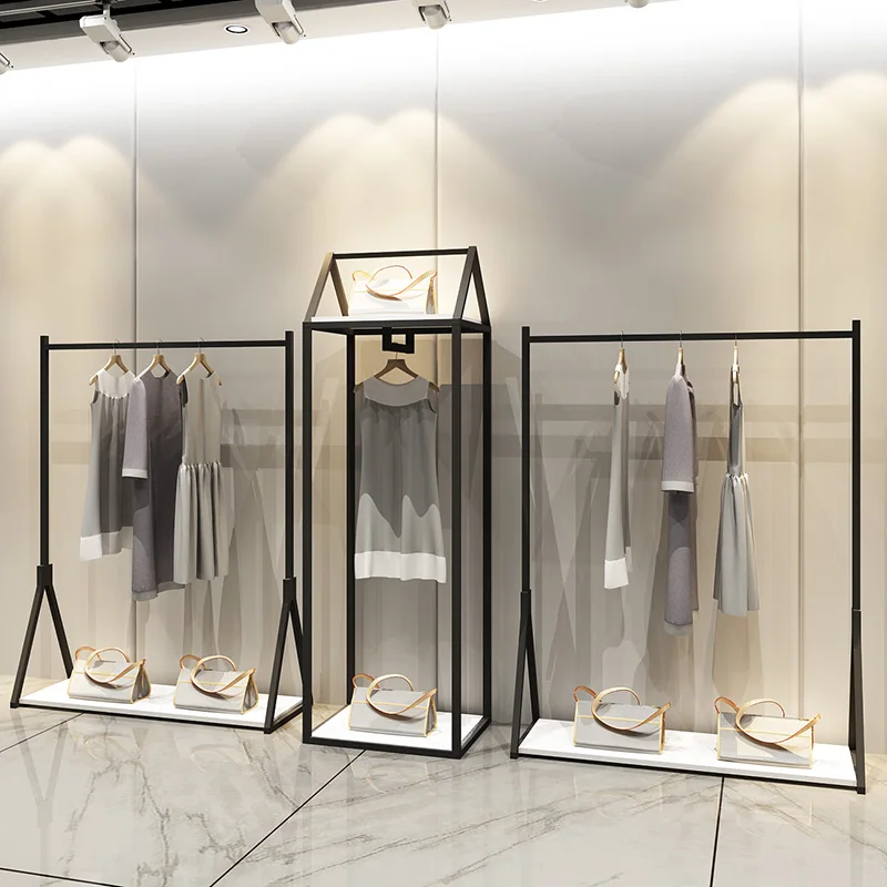 

Zq подставка для магазина одежды, напольная подставка с цветами, стойка для одежды, многослойная железная рамка