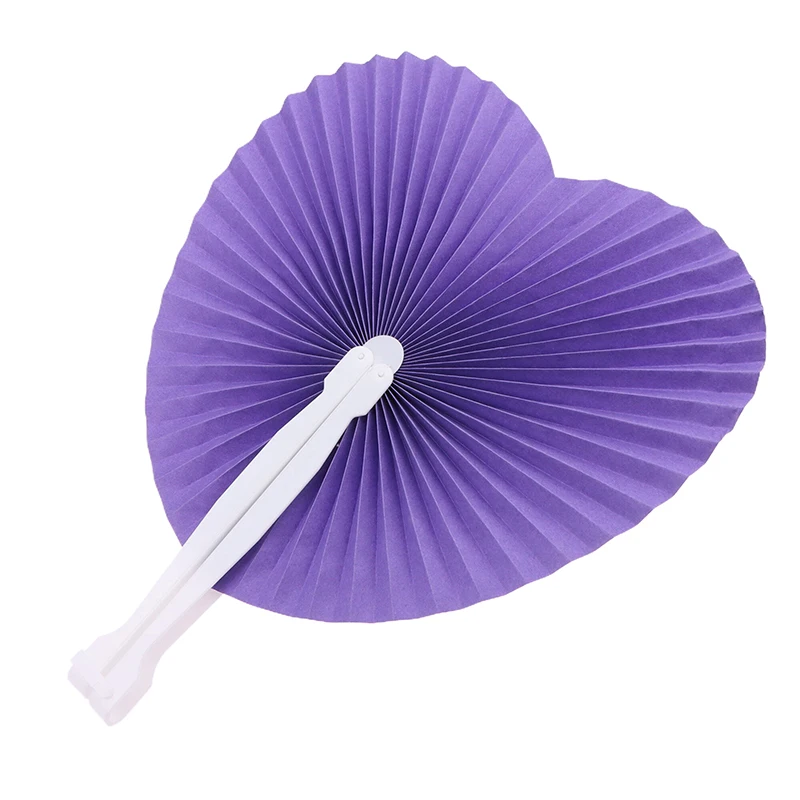 Красочный Бумажный Веер сделай Сам Для Свадьбы В Форме Сердца