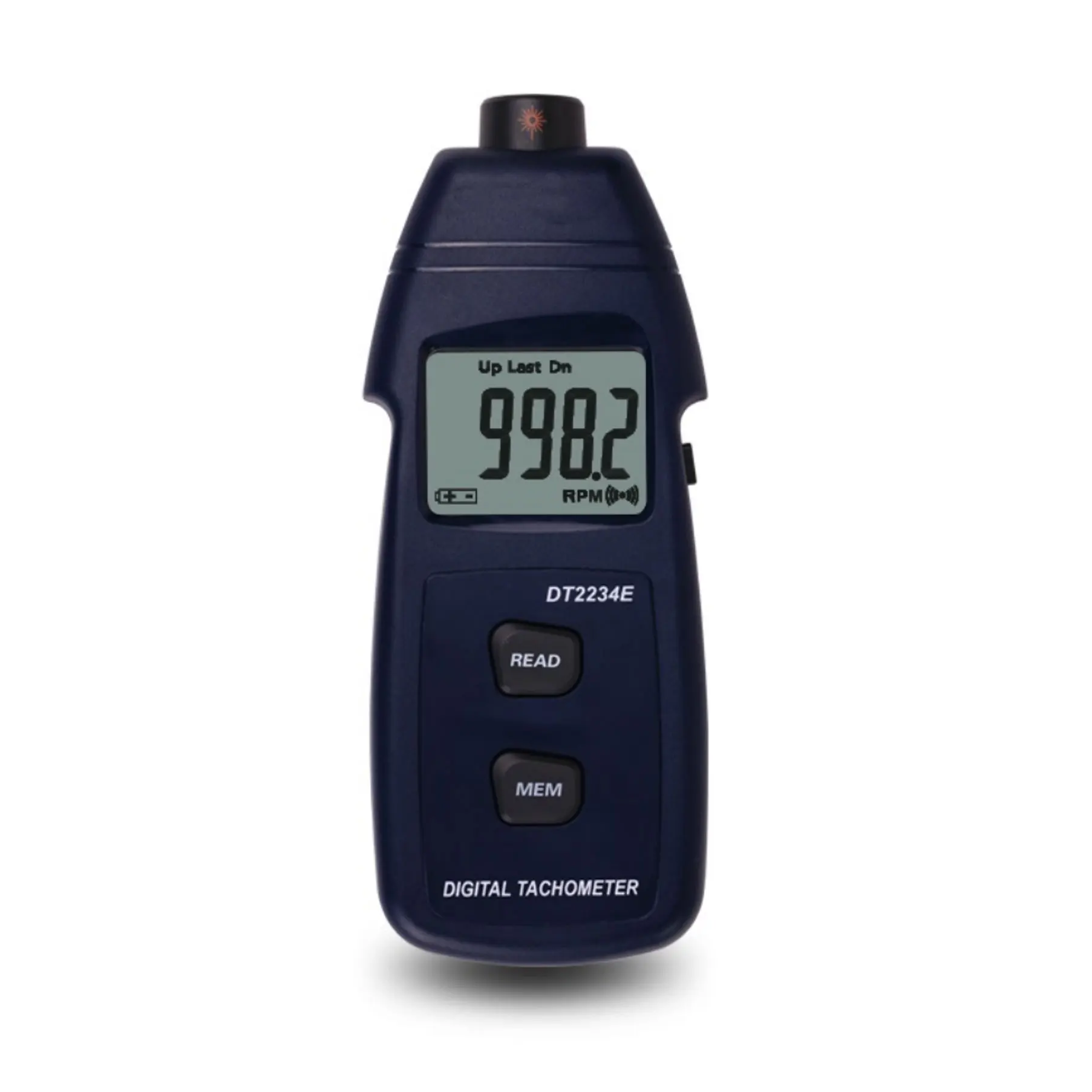 

Photoelectric technology Tachometer DT2234E: 2.5～99999RPM digital display