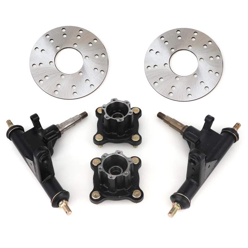 1 комплект шпиндель с рычагом для руля Тормозным Диском 130 мм ступица kandi 150cc 200cc