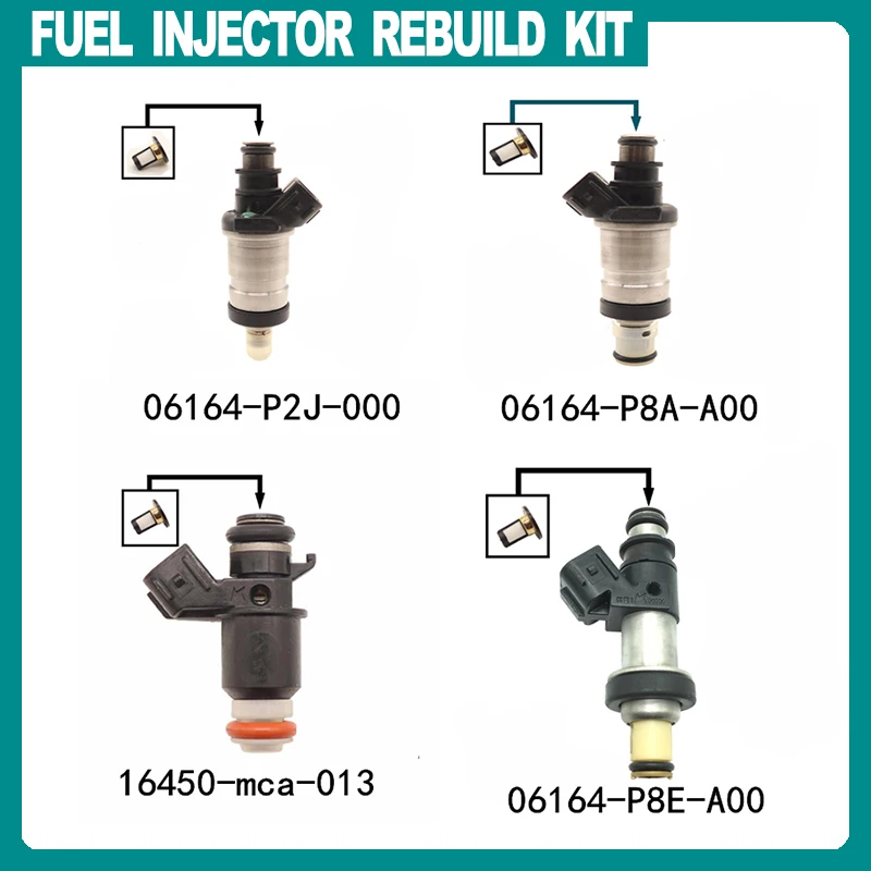 100 шт. Бесплатная доставка топливный инжектор микрофильтр 10 3*11 2 мм для 06164-PCA Honda