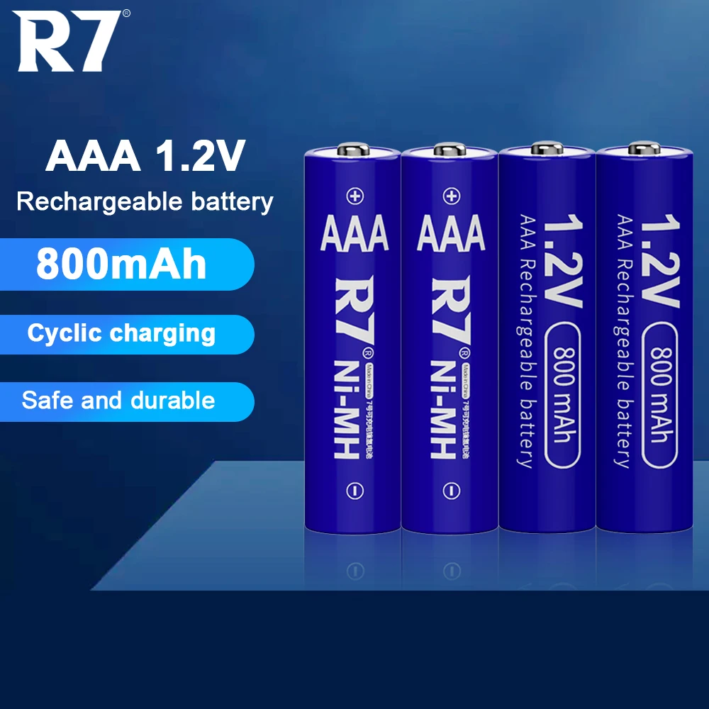 Аккумуляторная батарея Ni-MH AAA 800 мАч 3A aa + держатель батареи