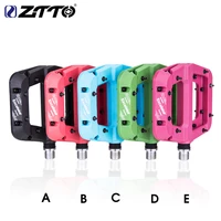 ztto 1 pair nylon fiber bicycle pedal 32 spikes solid color mountain cycle part replacing bike pedals component blue