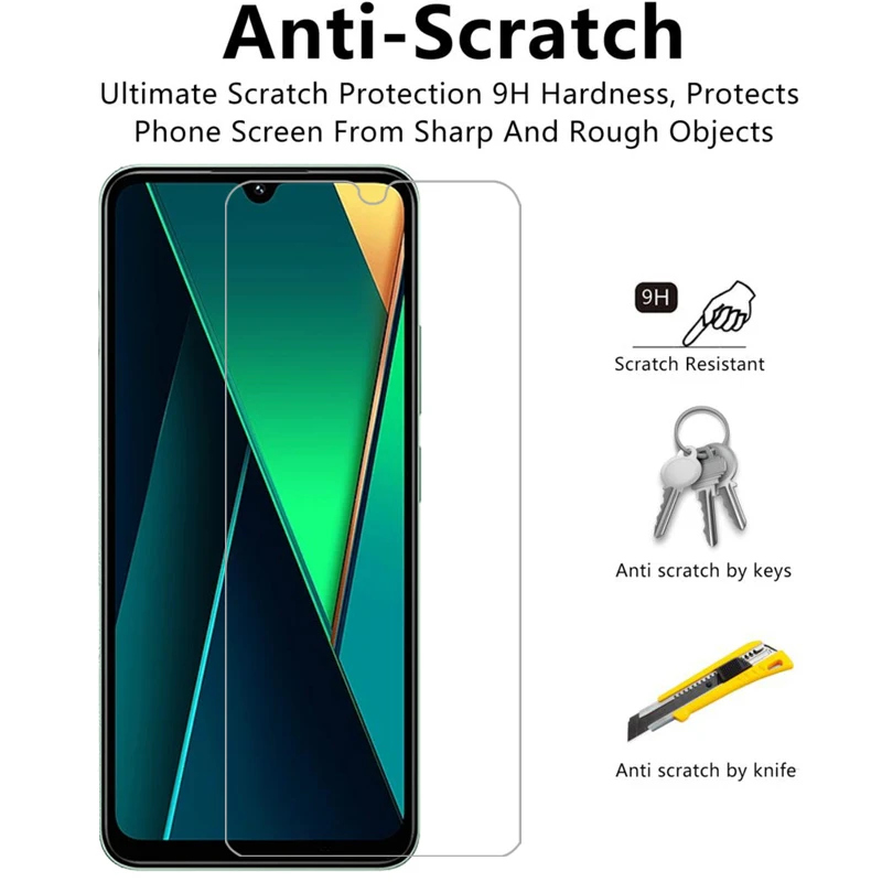 Защитная пленка для экрана xiaomi poco c75 защитное закаленное стекло pococ75 poc pco c 75 75c