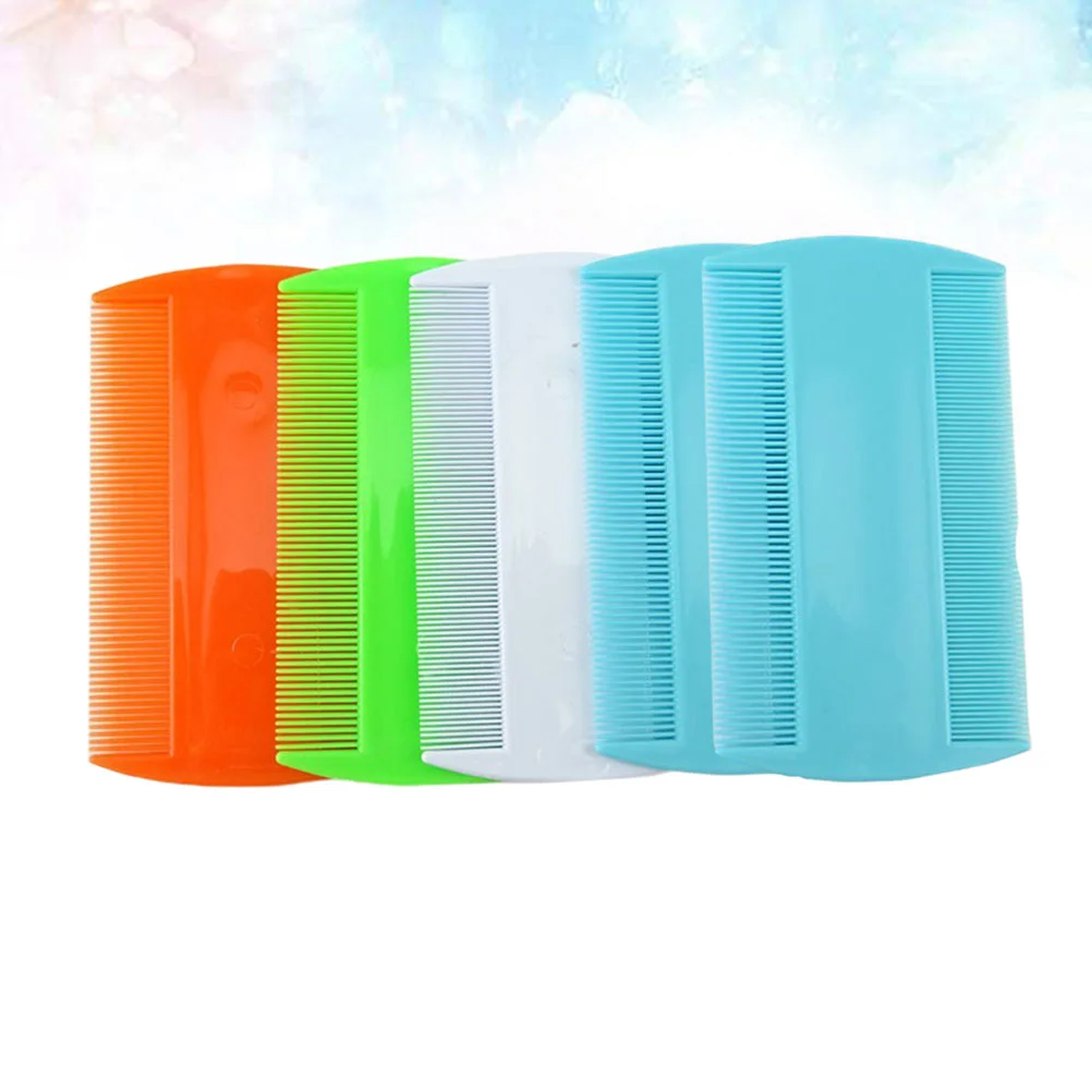 

5pcs Combs Double Sided Comb Flea Combs Hair Combs Pet Comb for Dog Cat