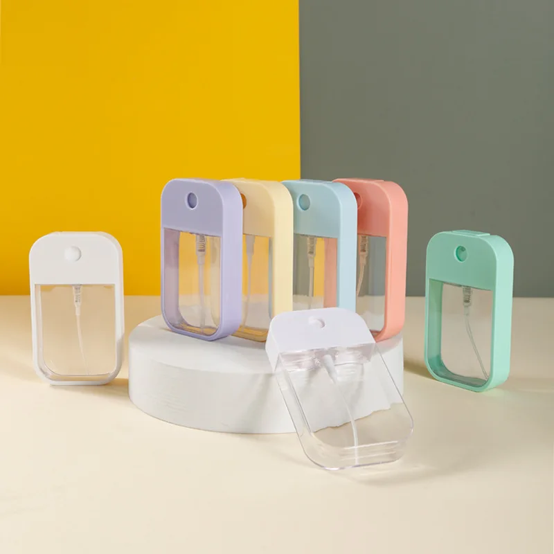 

38/45ml Portable Mini Refillable Fragrance Hand Sanitizer Alcohol Bottle With Spray Fragrance Pump Empty Cosmetic Container