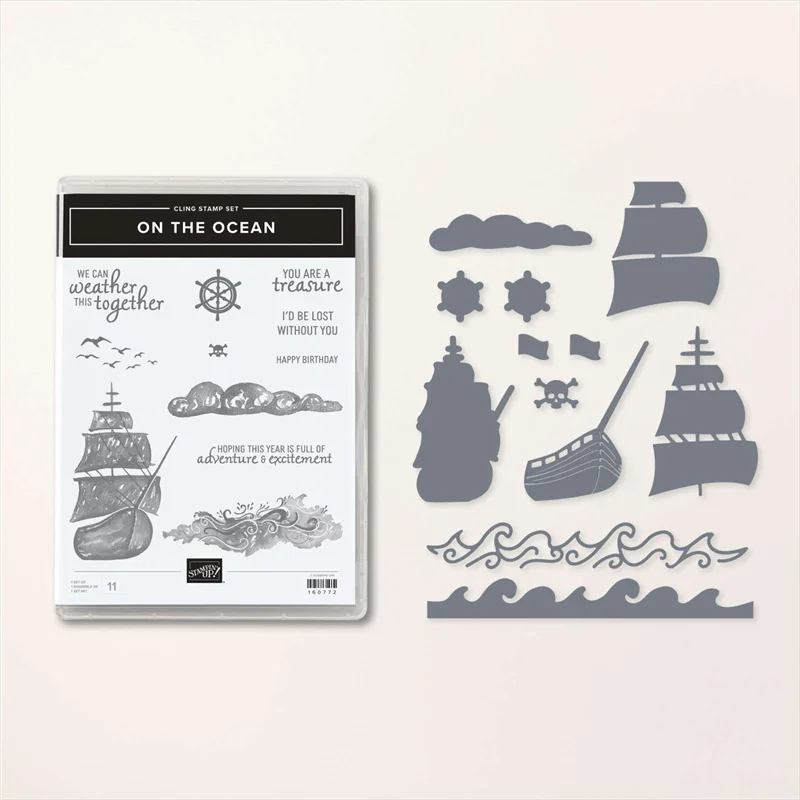 

Набор прозрачных штампов и металлических вырубных штампов для творчества, открыток для творчества, украшения для скрапбукинга