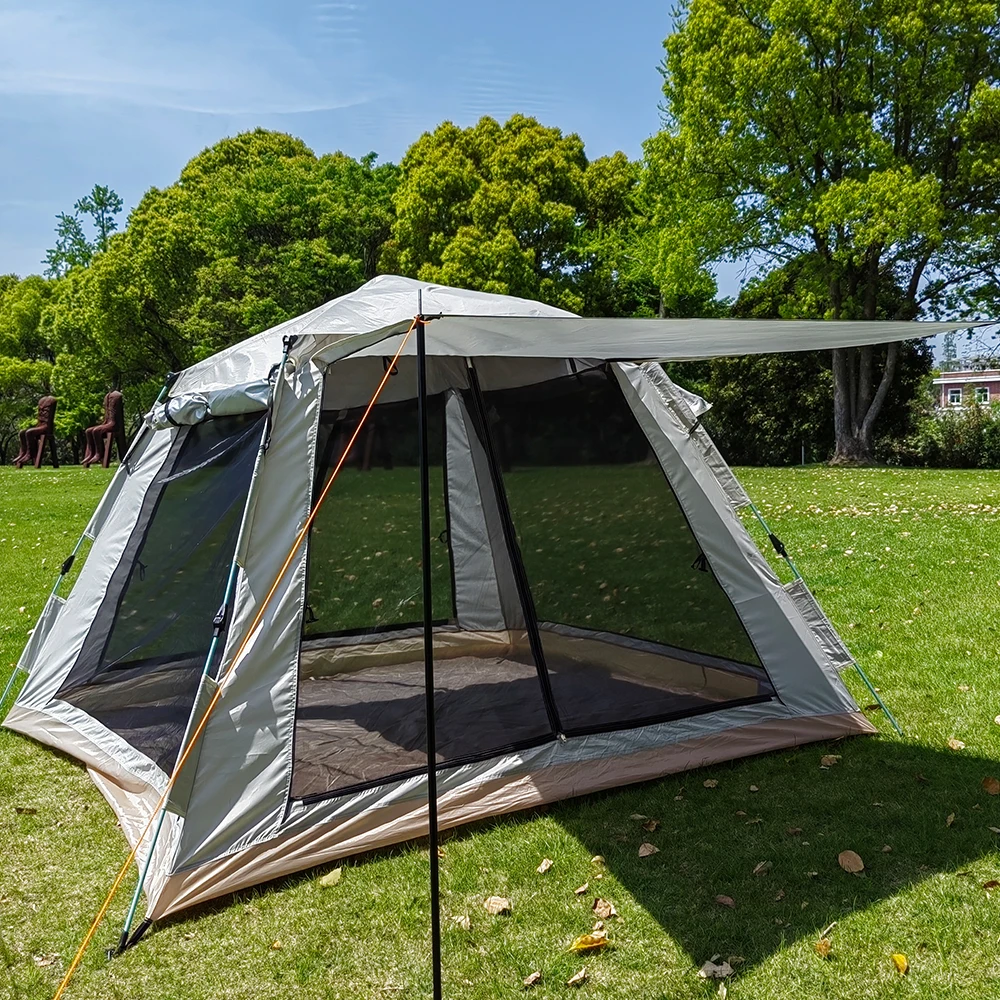 Уличная складная палатка мгновенная всплывающая для 5-9 человек портативная
