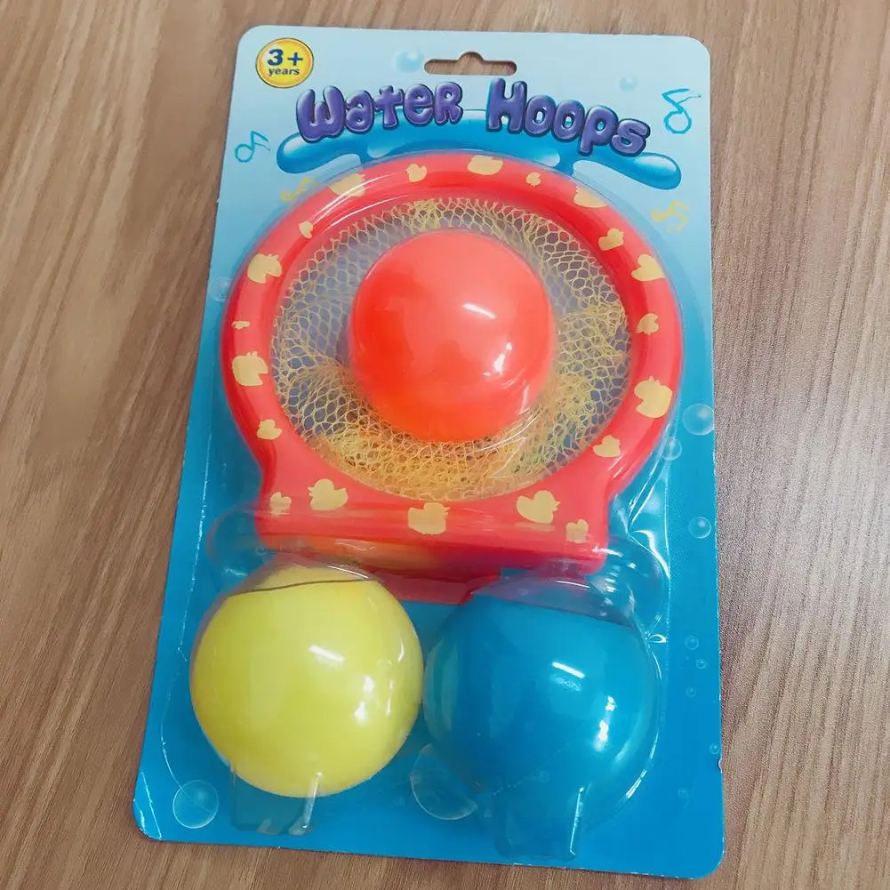 Baby Bath Toys Bathroom Sucker Basketball Hoop Set Children's Toys Playing Water Swimming Pool Bathroom Toys Gift For Boys Girls