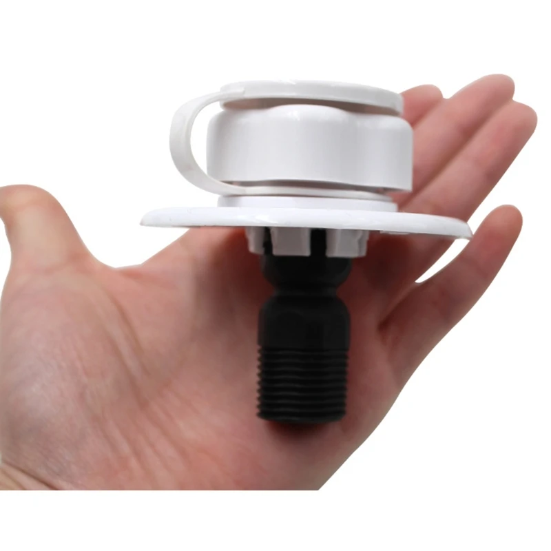 

Гравитационный герметичный входной люк для пресной воды, аксессуар для домов на колесах, Круглый с обратным клапаном, напорный клапан для р...