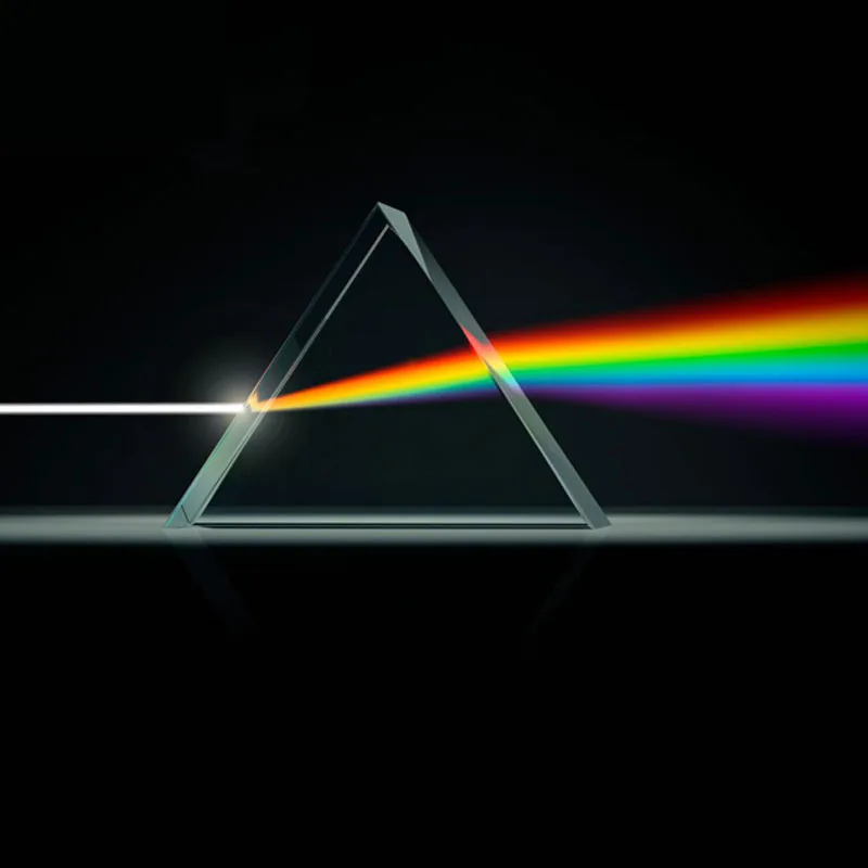 

Детская научная игрушка стебель физики, стеклянная отражающая треугольная цветная призма, обучающие игрушки для детей, зеркальный спектр