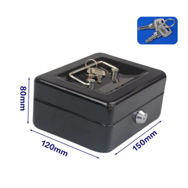 

Стальной мини-сейф для денег