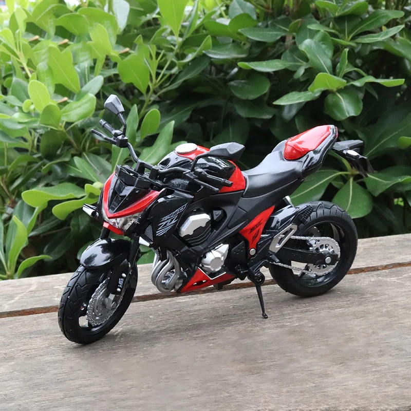 

1:12 Alloy Diecast Motorcycle Model Kawasaki Z800 Racing Cross-Country Toy Vehicle Collection Auto bike Road Autocycle Toys Car