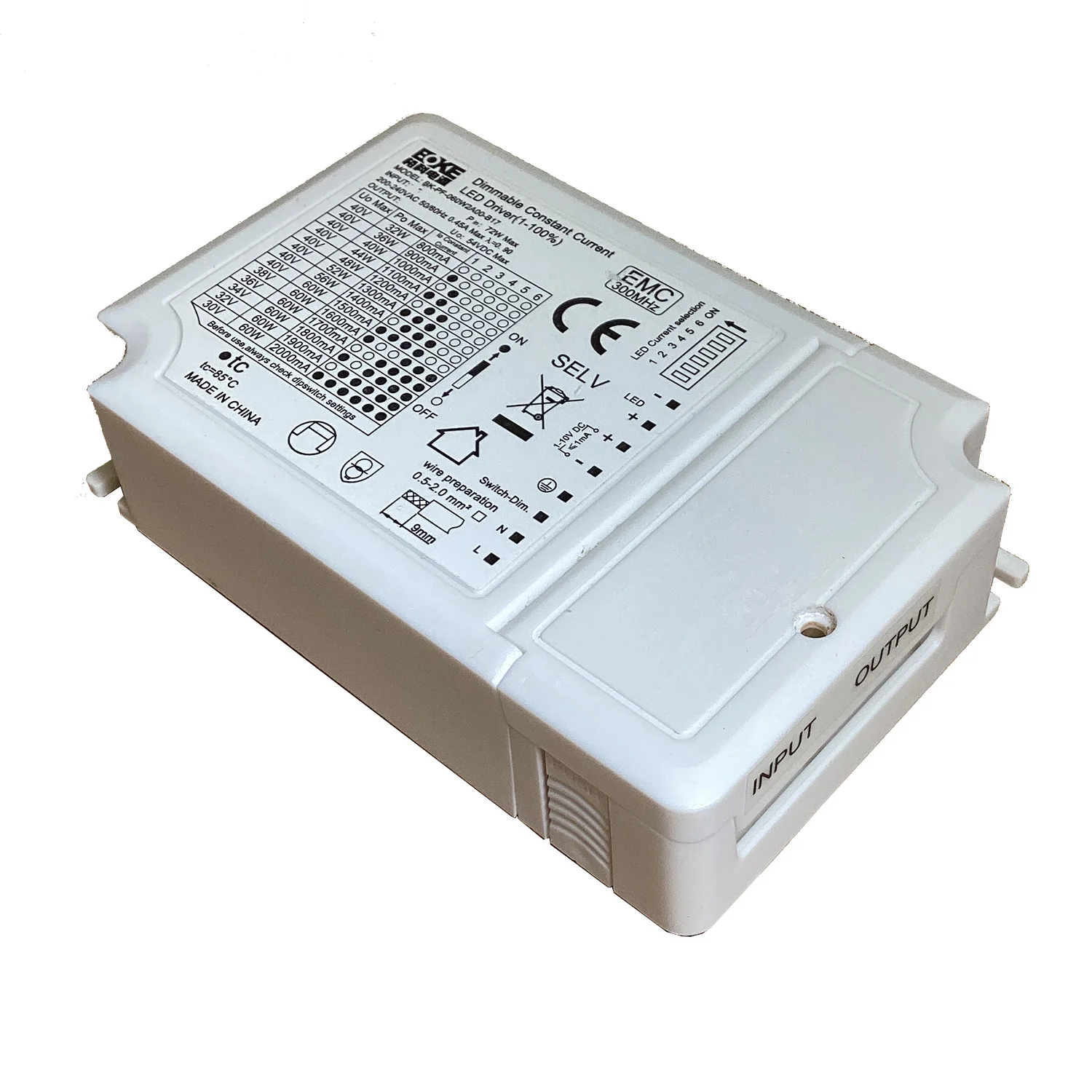 Трансформатор освещения BOKE BK-PF-060W2A00-B17 60Вт