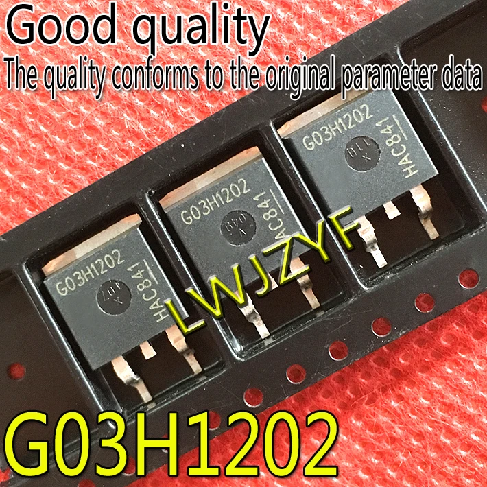 Новый МОП-транзистор MOS G03H1202 IGB03N120H2 TO-263 IGBT 1200 в, МОП-транзистор с быстрой доставкой
