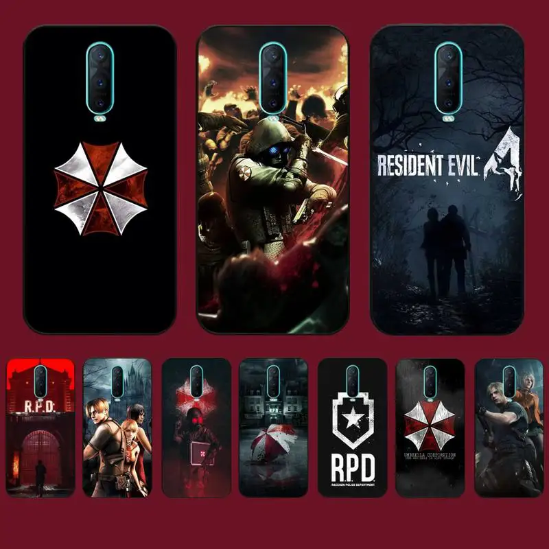 

Umbrella Corporation Phone Case for Vivo Y91C Y11 17 19 17 67 81 Oppo A9 2020 Realme c3