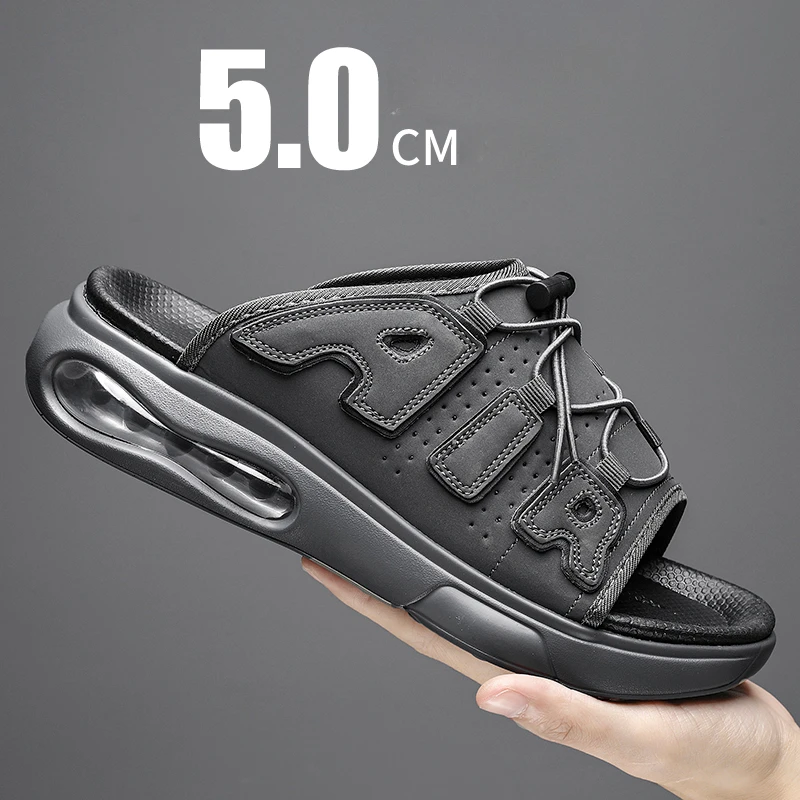 

Мужская спортивная обувь, дышащая обувь для бега, уличная спортивная модная удобная повседневная спортивная обувь для тренажерного зала, мужские спортивные босоножки на платформе
