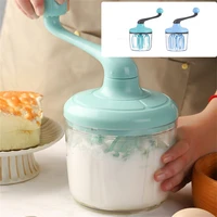 manual household whipped cream semi automatic small mixer egg beater baking milk foam cake maker tools kitchen accessories