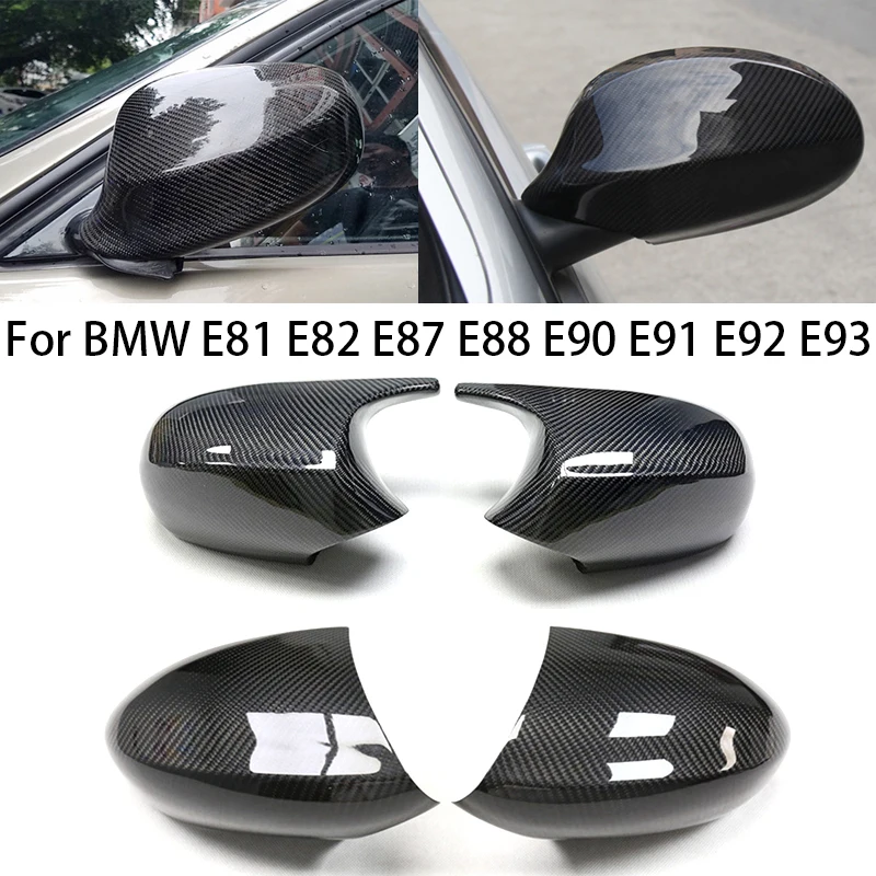 

Чехлы из углеродного волокна для автомобильных зеркал заднего вида BMW 1 3 серии M3 E81 E82 E87 E88 E90 E91 E92 E93 2005-2009