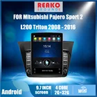 Для Mitsubishi Pajero Sport 2 L200 Triton 2008-2016 2 Din 9,7 