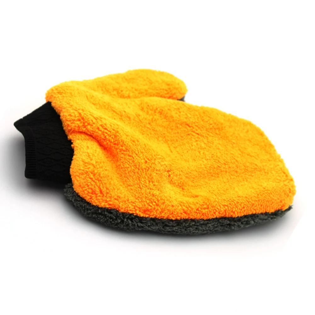 

Care Glove Car Wash Brush Coral Fleece Multifunctional Plush Microfibre Car Cleaning Detailing Auto Accessories