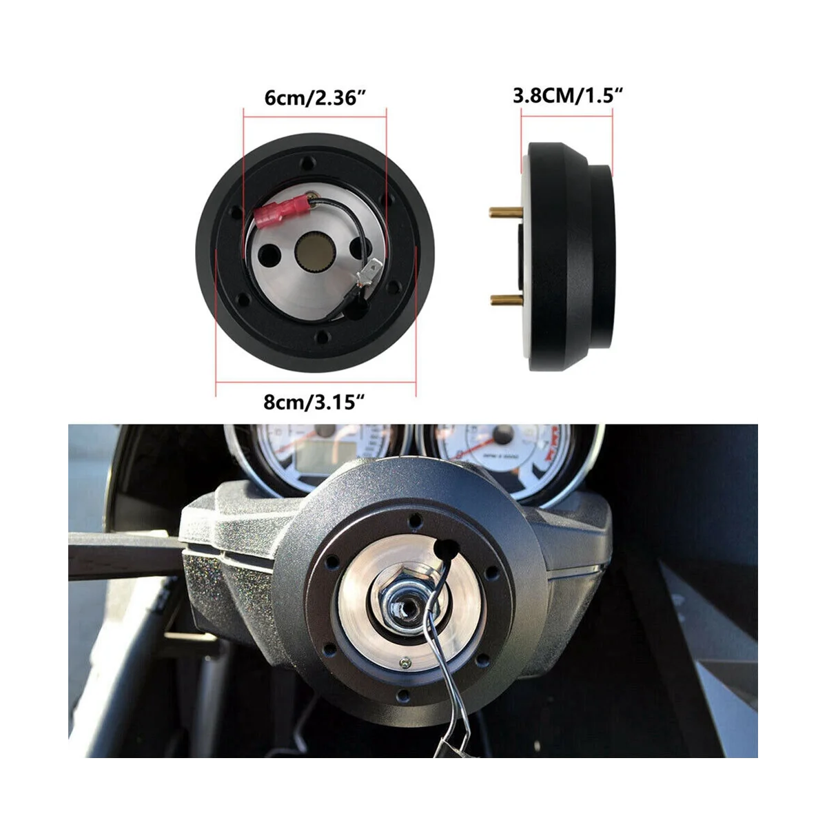 Для Nissan 200X 300ZX S13 S14 140H Infiniti G20 рулевое колесо короткий адаптер ступицы Комплект Boss