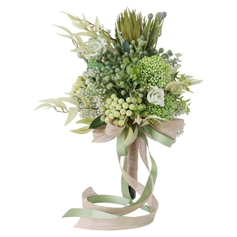 

Весенний сезон искусственный цветочный букет имитация свадебной помолвки