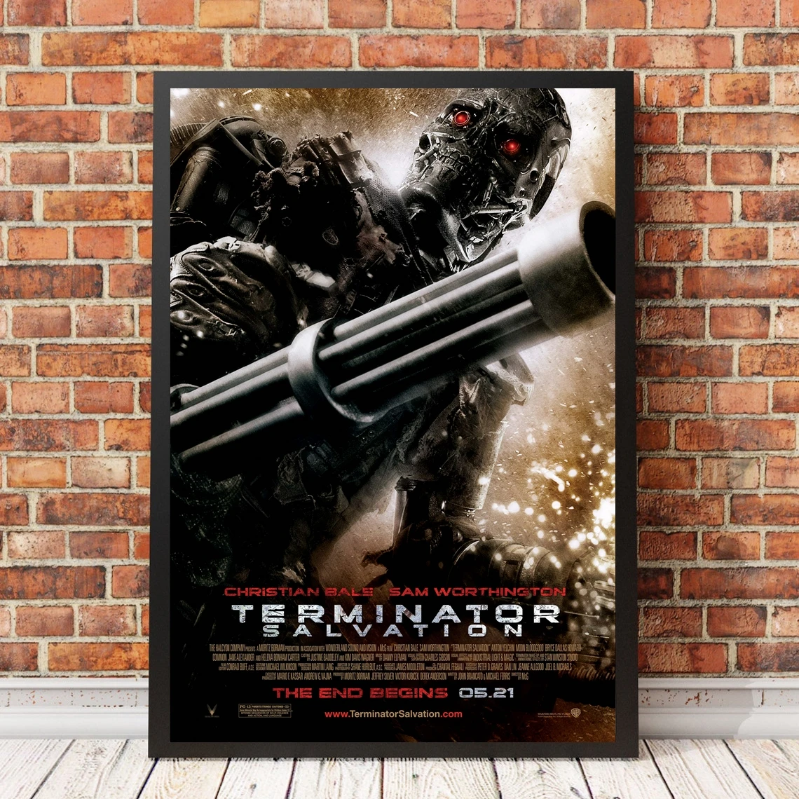 

Классический кинопостер Terminator для спасения, холст, художественные принты, украшение для дома, настенная живопись (без рамки)