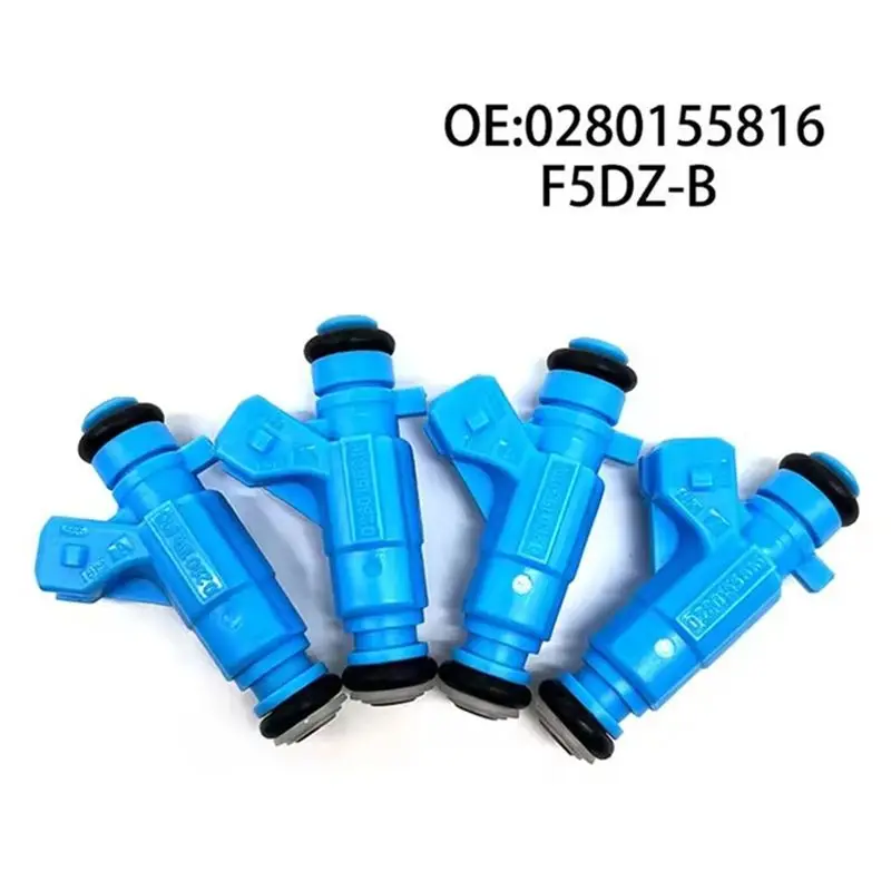 Фото 4 шт. топливных форсунок F5DZ-B 0280155816 71716957 для Fiat Albea, Brava, Palio, Punto, Siena, Lancia Ypsilon, Ford Taurus-AU62 №2
