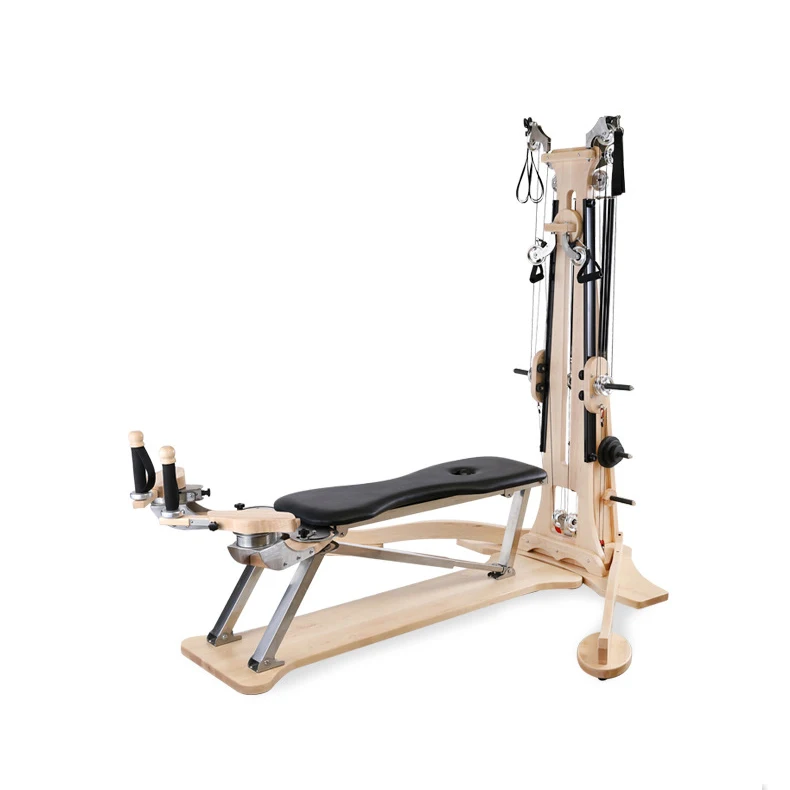 

Zen Instrument Equipment With Tower With Half Trapeze Gyroscopic Machine Reformer Pilates Pulley Tower