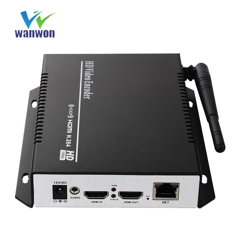 

4g hdmi беспроводной кодировщик H.264/H.265 видео кодировщик HDMI loop out с WIFI для вещательных камер