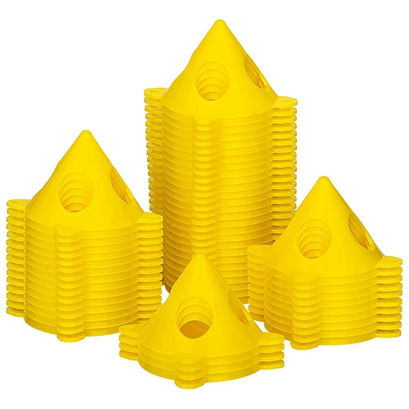 

56Pack Painting Stands,Mini Cone Paint Stands For Canvas Support,Cabinet Paint For Painter Elevated,Canvas Stand