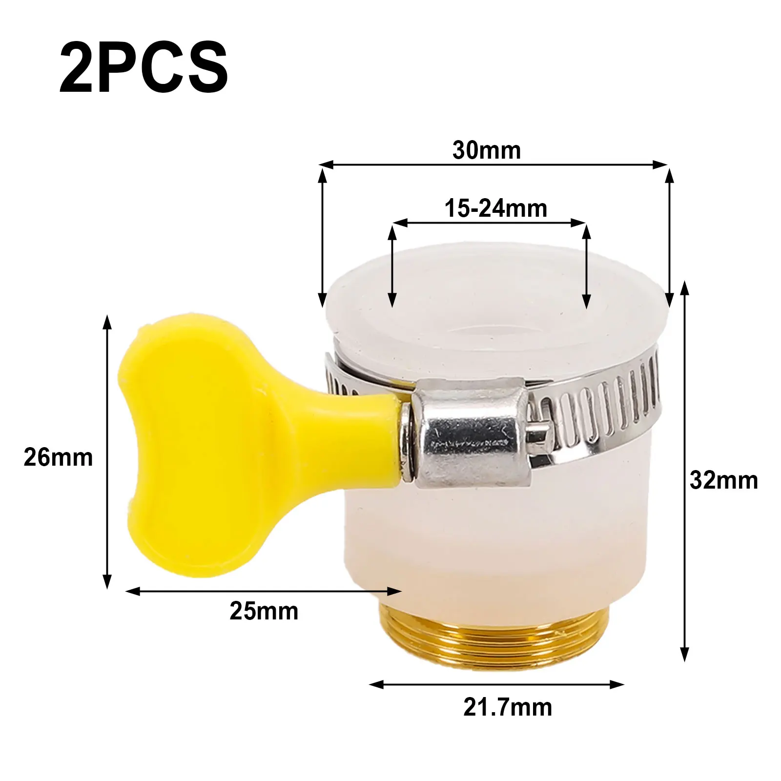 Простая установка адаптер для шланга 22 мм 2/3/4 шт. разъем крана инструмент полива