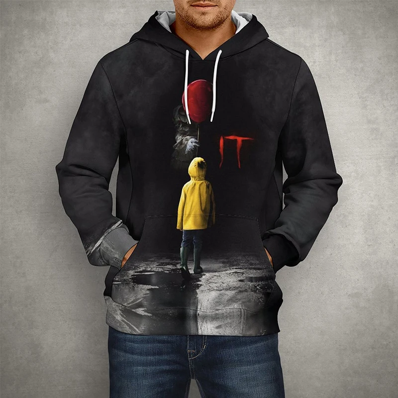 

Horror Movie It Chapter 2 Chapter Two Horror Joker 3D Print Hoodies Men Women Children Spring Fashion Casual Unisex Pullover
