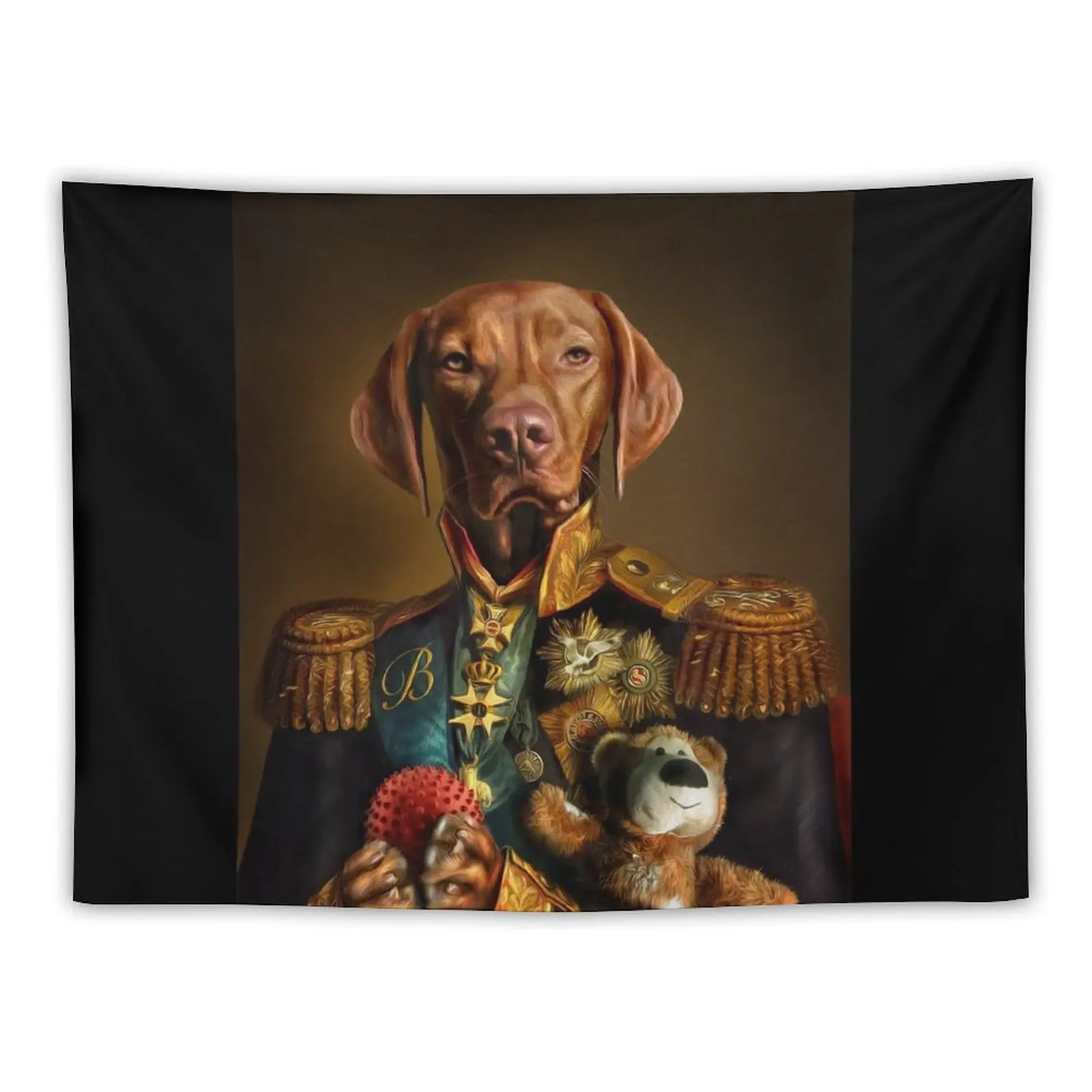 Bertie the Hungarian Vizsla - Гобелен с портретом собаки обои домашний декор украшение дома