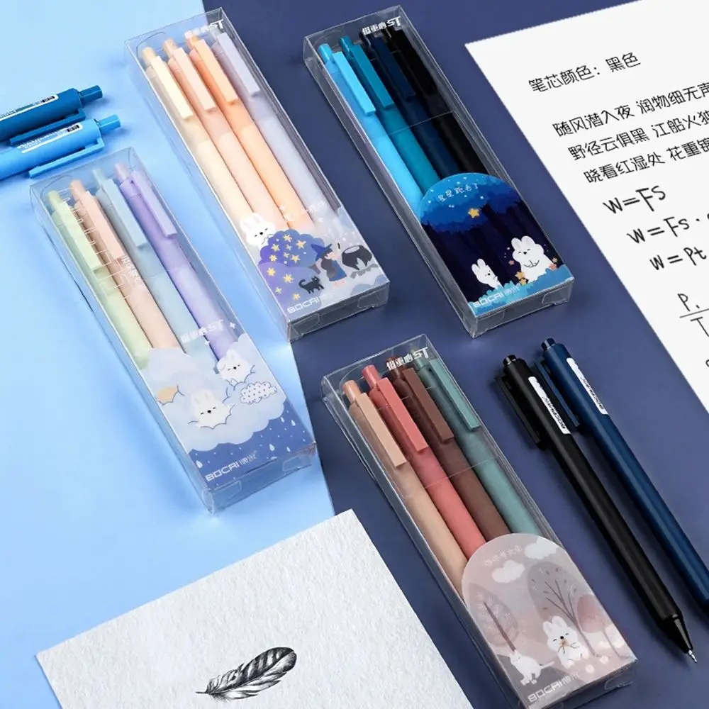 

Ручка гелевая с цветными чернилами, 0,5 мм, 4 цвета/набор