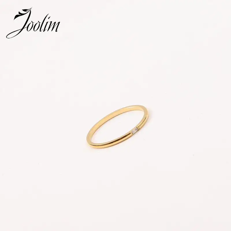Кольцо Joolim из поливинилхлоридной стали для женщин ювелирное изделие нержавеющей