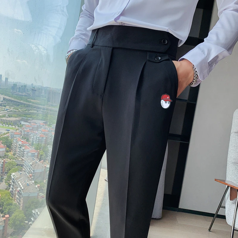 Men's Golf Clothing Golf Pants 2022 Autumn New Malbon Golf Wear Casual Fashion Trousers Suit Pants Men Clothing